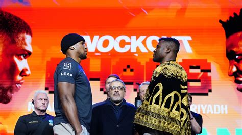 Anthony Joshua v Francis Ngannou: Heavyweight fight set for 8 .